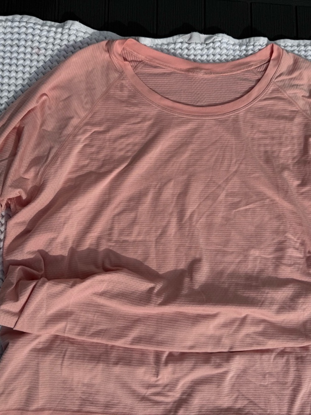 Lululemon swiftly Long-Sleeve Crewneck Top - dusty Pink size 20